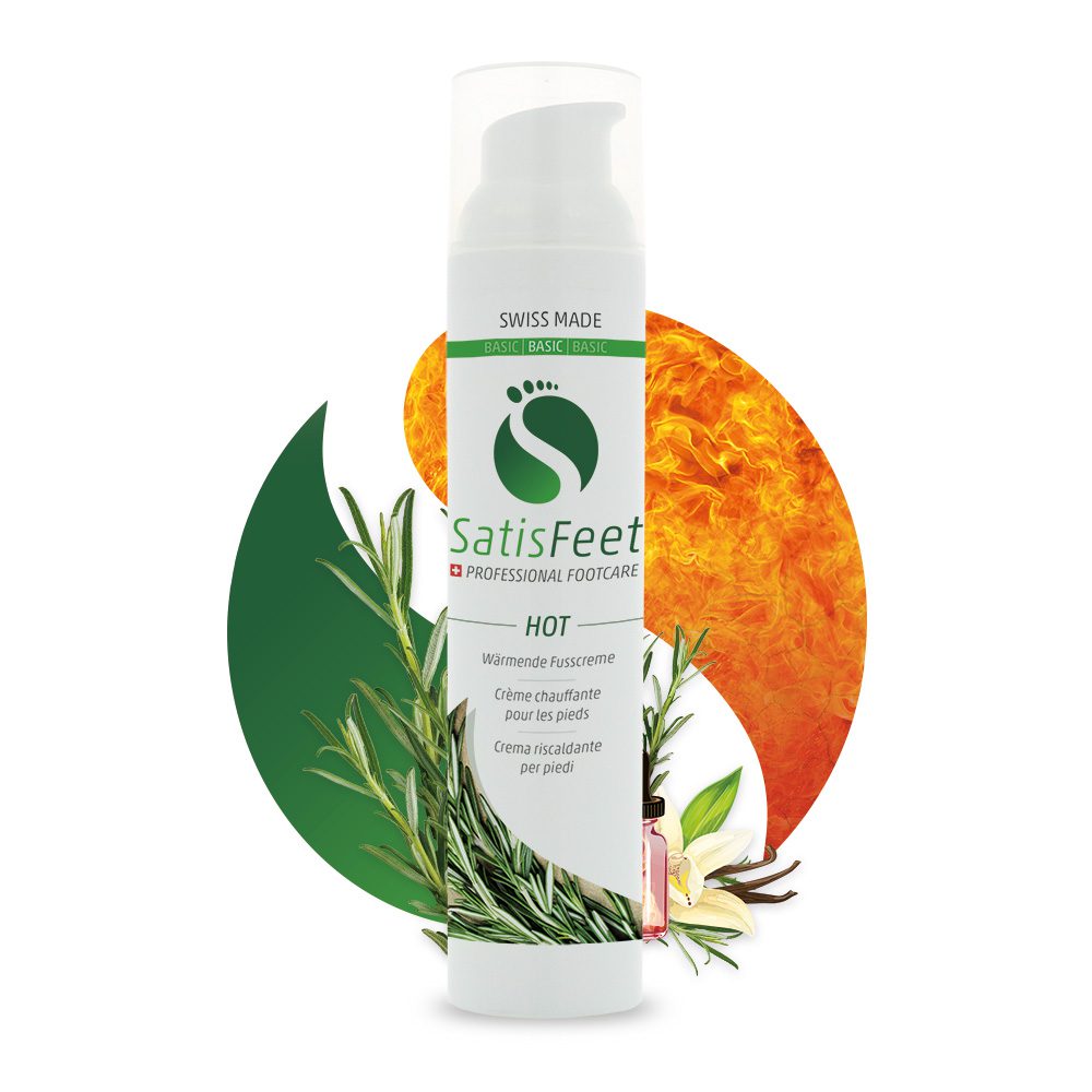 SatisFeet Fusscrème Hot 100ml