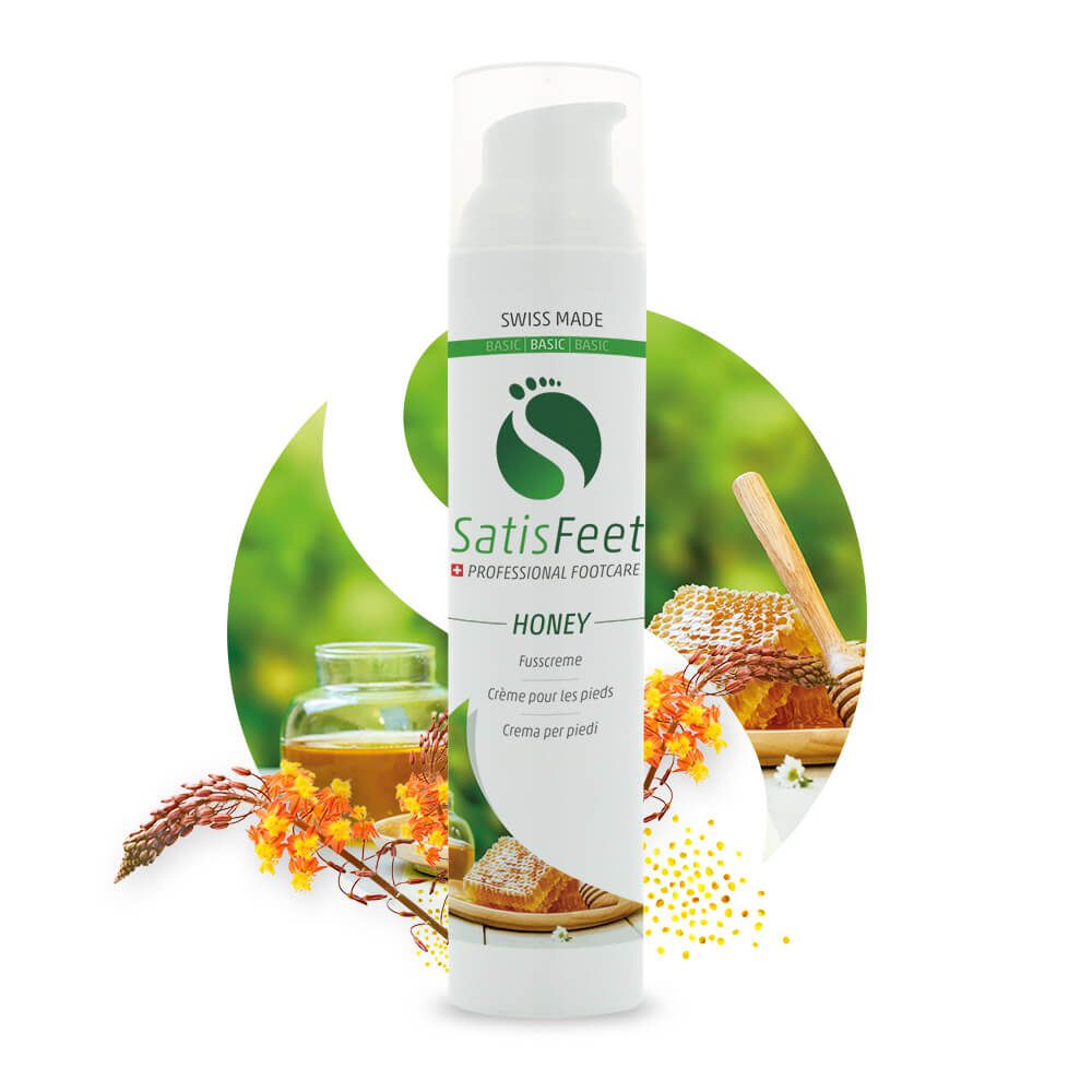 SatisFeet Fusscrème Honey 100ml