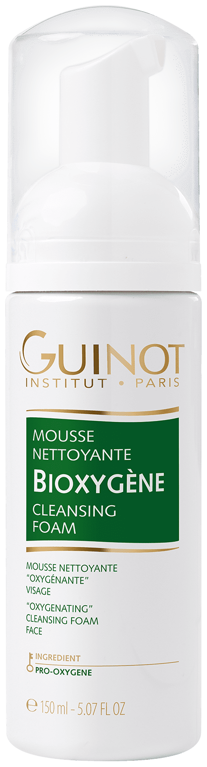 GUINOT Mousse Nettoyante Bioxygène 150ml