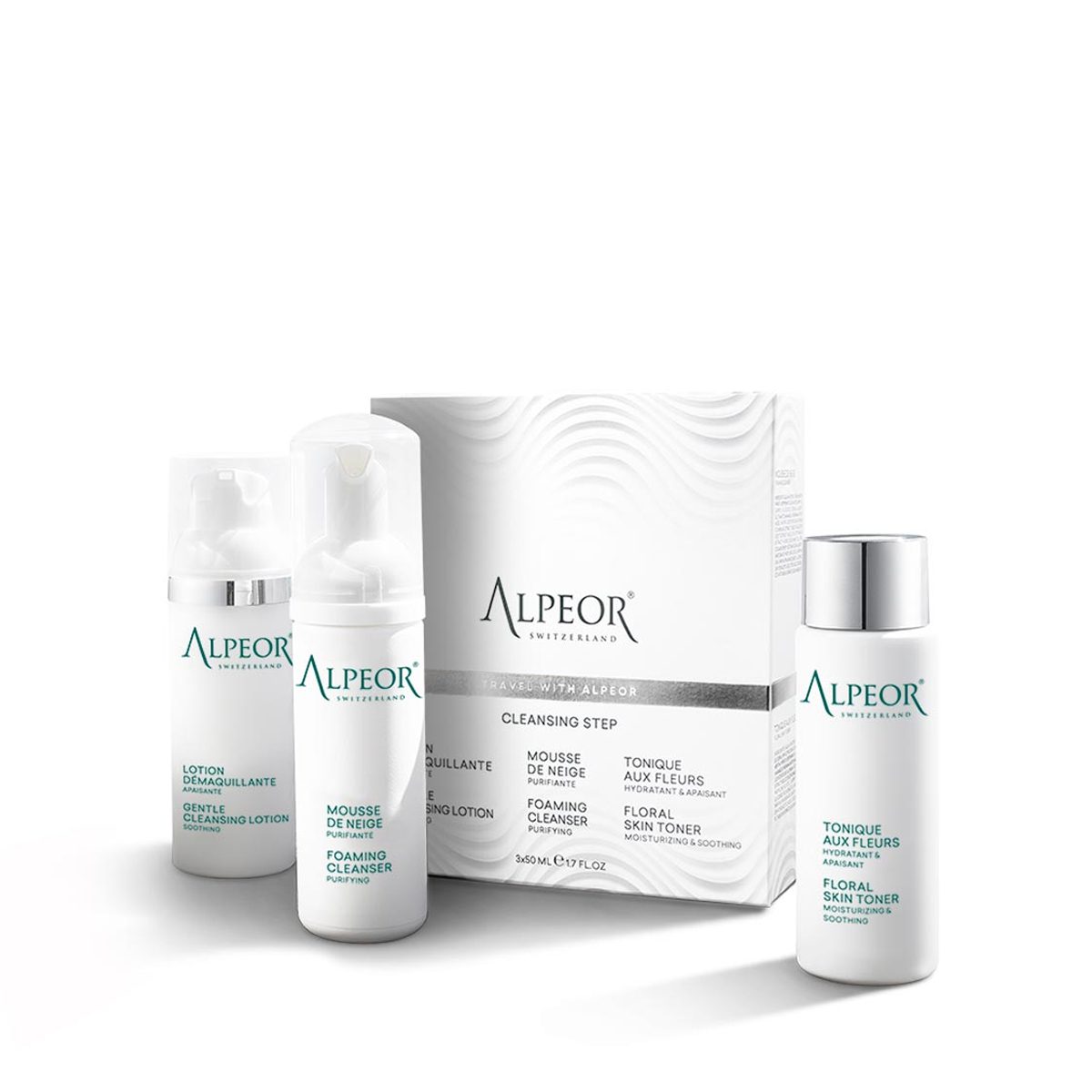 ALPEOR Reise-Set 3x 50ml