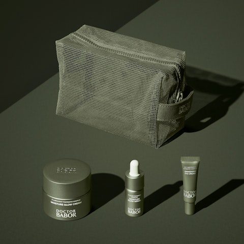 DOCTOR BABOR - MICROBIOMIC Moisture Glow Routine (Cream 50ml, Serum 10ml, Eye Cream 7ml) – Bild 4
