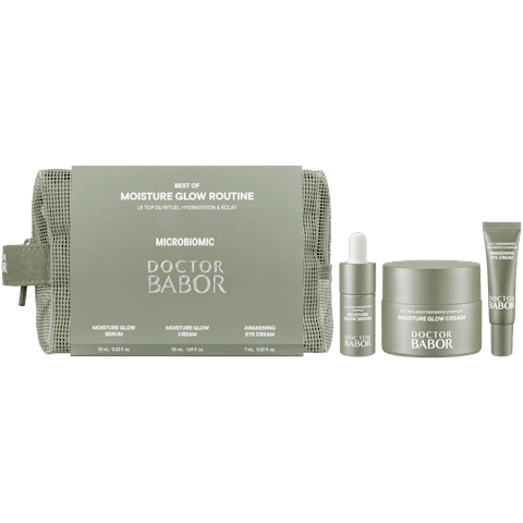 DOCTOR BABOR - MICROBIOMIC Moisture Glow Routine (Cream 50ml, Serum 10ml, Eye Cream 7ml) – Bild 3