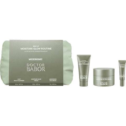 DOCTOR BABOR - MICROBIOMIC Moisture Glow Routine Set (3 Teile)
