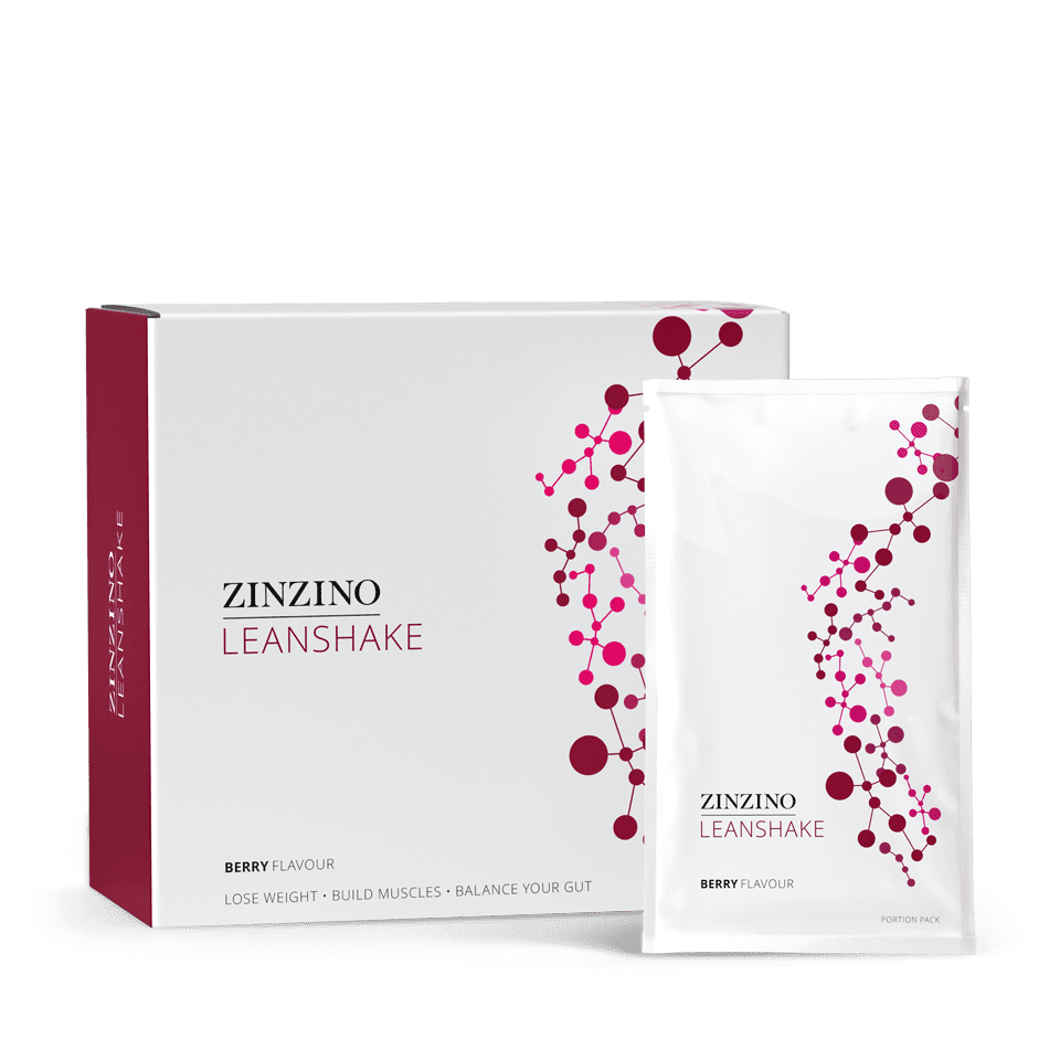 ZINZINO LeanShake Berry, portion pack 16x 30g