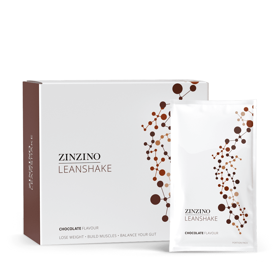 ZINZINO LeanShake Chocolate, portion pack 16x 30g